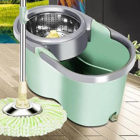 省力又高效 旋轉(zhuǎn)拖把+免手洗拖布桶如何成為懶人家務(wù)神器？